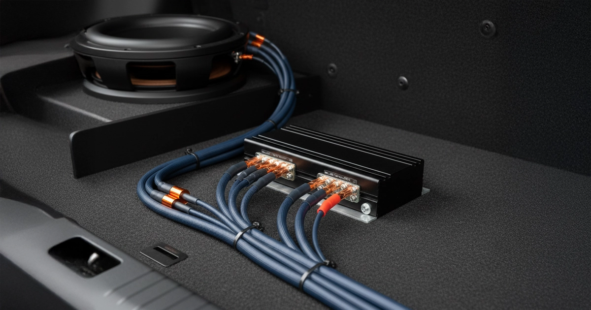 Amfi & Subwoofer Kablolama İşletmeleri