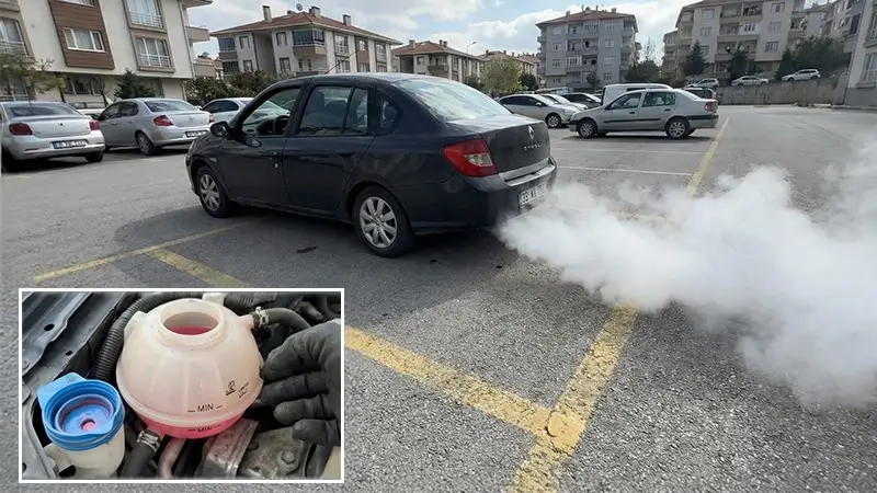Egzozda beyaz dumanın nedeni olan silindir kapak contası