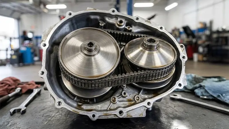 CVT şanzıman kasnak ve çelik kayış sistemi çalışma mantığı