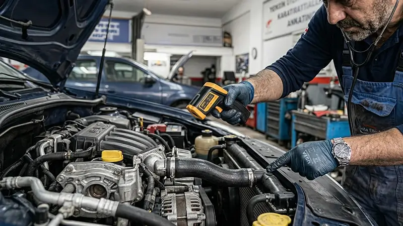 devirdaim ile termostat ve radyatör arızası farklarının kontrolü