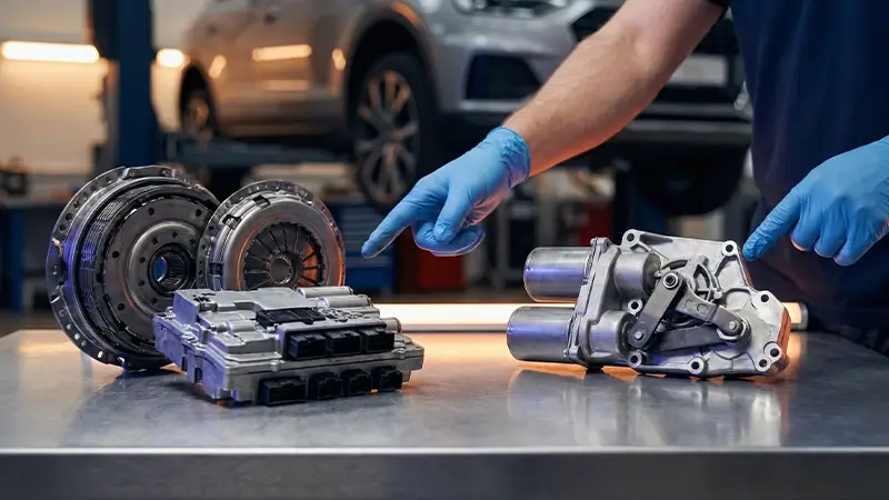 DSG ve Easytronic gibi şanzımanlarda kalkış titremesi ve vites geçişinde vuruntu senaryoları