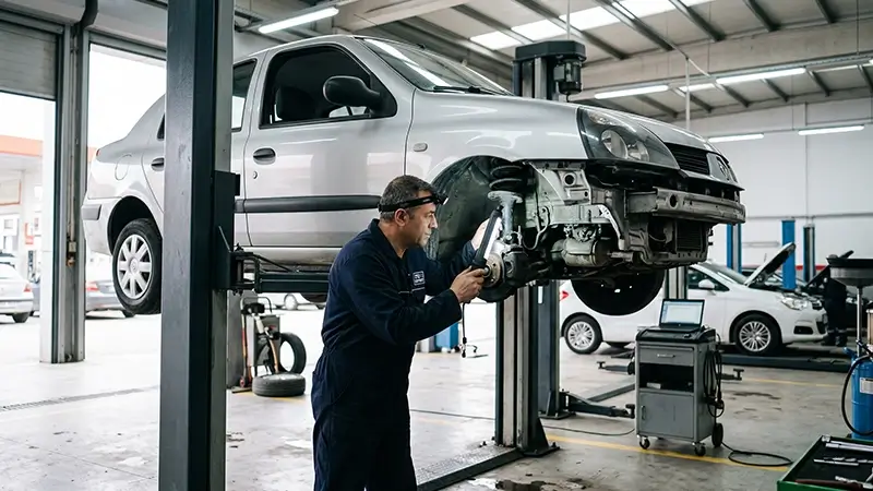 Ekspertiz raporunda şasi podye direk ve kaporta kontrol başlıkları