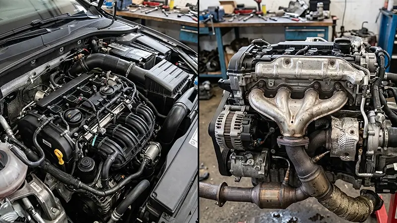 Emme manifoldu ile egzoz manifoldunun görev farkı