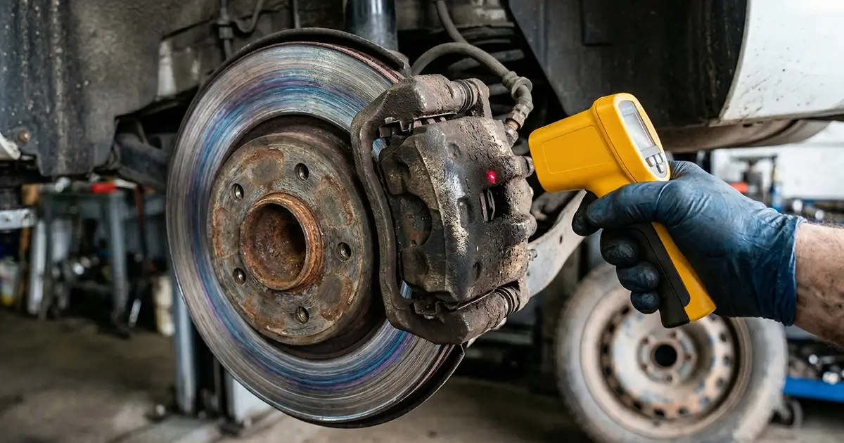 Fren Kaliperi Sıkışması: Belirtileri, Nedenleri ve Çözümü