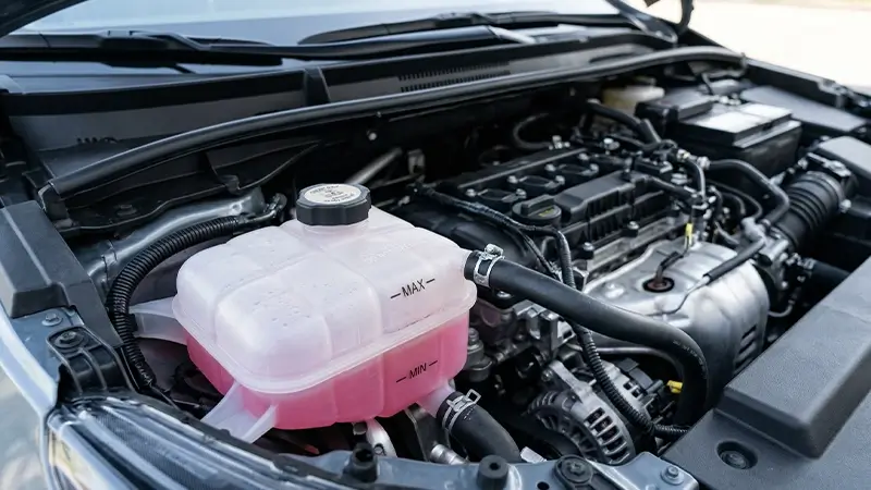 Soğuk motorda genleşme kabı antifriz seviyesi ve ilk güvenli kontrol noktaları