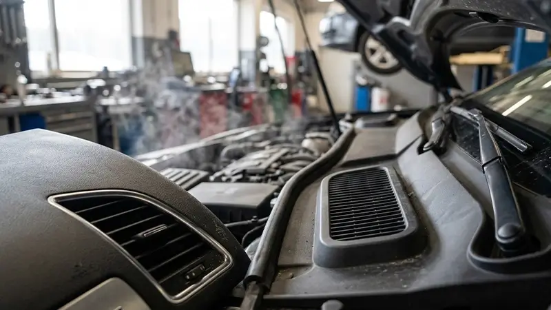 Motor Bölmesinden Kabine Sızan Egzoz ve Yağ Kokuları