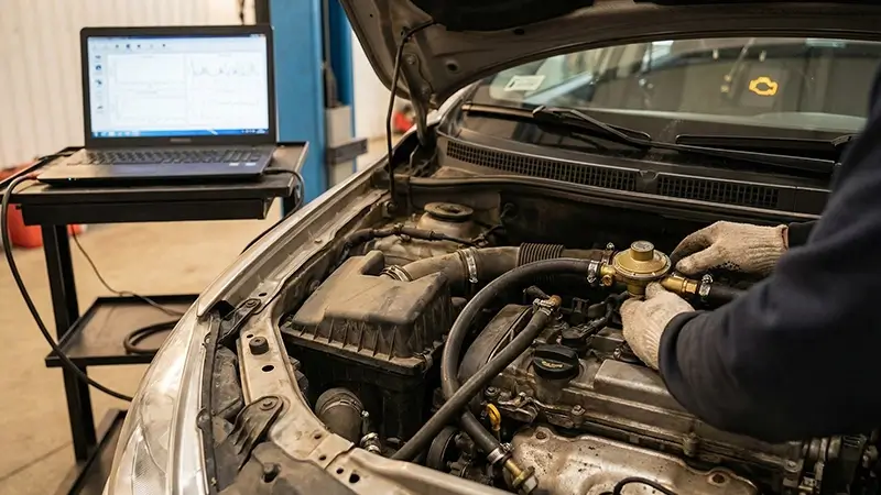 LPG’li araçta motor arıza lambası neden yanar: AFR ayarı, fakir zengin karışım ve check engine uyarısı