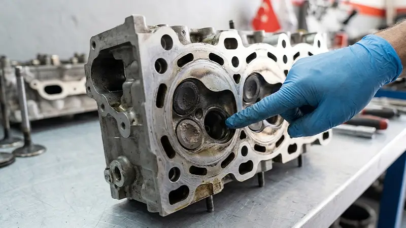 LPG'li motorda subap ve valf yuvası aşınmasının incelenmesi