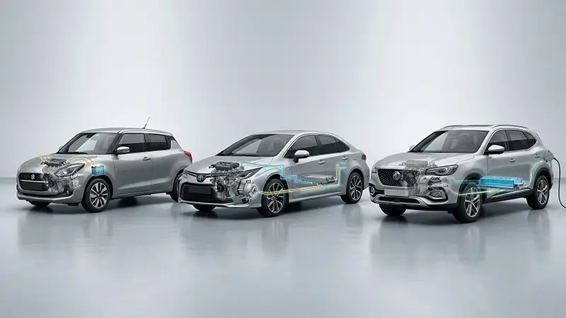 Mild hybrid, full hybrid ve plug-in hybrid sistemlerin farkları