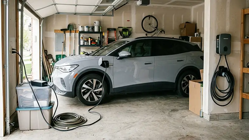 Standart priz ile wallbox arasında ev tipi şarj farkı